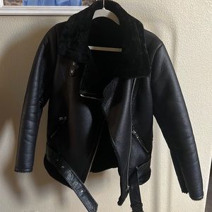 Oversized Moto Jacket